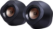 Колонки 2.0 Redragon Kaidas / 6W / питание 220В  / RGB-подстветка / Чёрный / корпус - пластик Чёрный