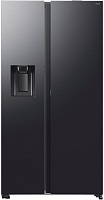 Холодильник Side by Side Samsung RS80F64KEF (Объем - 640 л / Высота - 178.4см / Графитовая сталь / Total NoFrost / Mono Cooling / Wi-Fi / диспенсер)