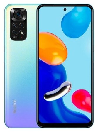 Смартфон Xiaomi Redmi Note 11 NFC 4/64 ГБ, голубой