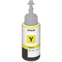 C13T66444A Контейнер Epson C13T66444A L100 Yellow  (ёмкость с чернилами 70мл) Белый