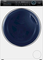 Стирально-сушильная машина Haier HWD80-BP14979 (53,5см / 8/5кг / 1400об / пар / Инверторный Двигатель / Серебро)