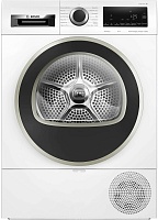 Сушильная машина с тепловым насосом Bosch WQG233DEPL (Serie6 / 61,3см / 8кг / AutoDry / SensitiveDrying / AntiVibration Design / А+++) Белый