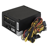 Блок питания ExeGate  600W 600NPX ATX (без сетевого шнура в комплекте), 12cm fan, 24pin, 4pin, PCIe, 3xSATA, 2xIDE, black EX221643RUS 