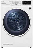 Сушильная машина с тепловым насосом LG RH10V9AV4W (V9 / 69см / 10кг / DUAL Inverter Heat Pump™ / Eco Hybrid / Wi-Fi / A+++)