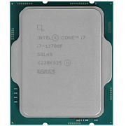 Процессор Intel Core i7-12700F Tray без кулера Alder Lake 2,1(4,9) ГГц /12core/ без видеоядра/ 25Мб /180Вт s.1700 BX8071512700F 