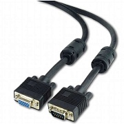 Удлинитель VGA - VGA Gembird (CC-PPVGAX-10M-B), розетка-вилка, длина - 10 метров