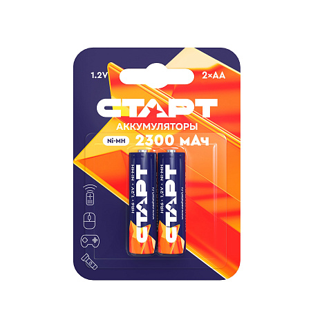 Аккумулятор BL2 R6 2300mAh СТАРТ BL-2 (аккум-р 1.2В) 