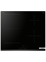 Поверхность индукционная Bosch PVS63KBB5E (Serie4 / Чёрная стеклокерамика / 4 конфорки / QuickStart/PowerBoost/ReStart /CombiZone / Таймер / 6,9 кВт)