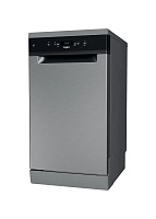 Машина посудомоечная отдельностоящая 45 см Whirlpool WSFC 3M27 X (10 комплектов / 2 полки / Расход воды - 9 л / 6th Sense / A++ / Нерж.сталь) Нержавеющая сталь