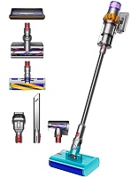 Пылесос Dyson V15s Detect Submarine UK, yellow/nickel 