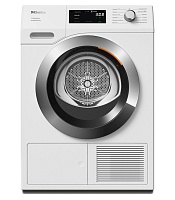 Сушильная машина с тепловым насосом Miele TEF775WP EcoSpeed&8kg (T1 / 63,6см / 9кг / EcoDry / FragranceDos / DryCare / Miele@home) Белый