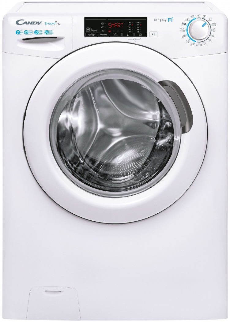 Стиральная машина Candy Smart Pro CSO4 1075TE/1-S (45см / 7кг / 1000об / Пар / Wi-Fi / A+++)