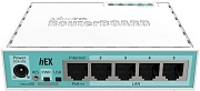 Маршрутизатор Mikrotik hEX (RB750Gr3) Проводной гигабитный 5-портовый роутер с поддержкой 3G/4G модемов и USB-портом и microSD-слотом
