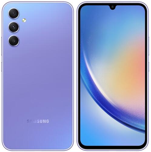 Смартфон Samsung Galaxy A34 5G 8/256 ГБ (SM-A346E), фиолетовый