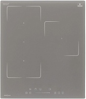 Поверхность индукционная KRONA MYSTERIUM max ih 45 GR (Узкая, 45 см / Графит / 3 конфорки /1,5 кВт /2,2 кВт /3 кВт /стеклокерамика/ STOP&GO / 6,2 кВт)