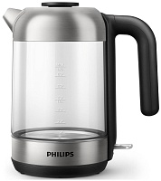 Чайник Philips HD9339/80 (2200Вт / 1.7л / стекло) Серебристый