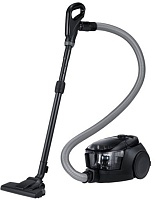 Пылесос Samsung VC18M3160VG (1800/380 Вт, контейнер, 2л, серый, Anti-tangle turbine, ручка Easy Grip, турбощетка)