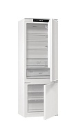 Холодильник встраиваемый Gorenje NRKI619EA3 (G800 / Объем - 341л / Высота - 193,7см / Ширина - 69см/Белый/ Слайдерное крепление фасадов /NoFrost Plus)