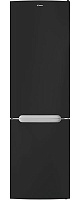 Холодильник CANDY CCRN6200B (Объем - 370 л / Высота - 200 см / A / Чёрный / No Frost Plus+ / Skin Condenser) Чёрный