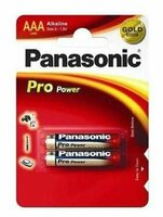 Батарейки Panasonic Pro Power LR03XEG/2BP (BL-2)