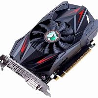Видеокарта MAXSUN GeForce GTX1050 Ti Transformer 4G S0 GDDR5 1291/7000MHz DVI, HDMI, DP 