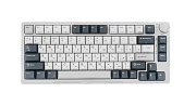 Беспроводная игровая клавиатура Royal Kludge RK-H81, (75%/Механическая/Бир.свитчи), Серая