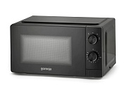 Микроволновая печь Gorenje MO20CE1B5 (Essential / 20 л, 700 Вт, переключатели поворотный механизм, черный)