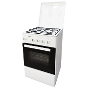 Плита газовая Snaige SNFG-50W (Белая / Электроподжиг / Газконтроль духовки) Белый