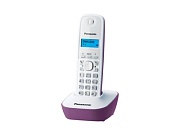 Телефон Panasonic KX-TG1611RUF(Белый, сиреневый) 