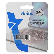 Память USB2.0 Flash Drive  64Gb Netac U275 [NT03U275N-064G-20SL] Серый