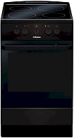 Плита электрическая Hansa FCCB54000 (Черный / духовка - 68 л / 4 конфорки (1,7/1,2/1,2/1,7кВт) / SteamClean / Мощность - 5,8кВт)
