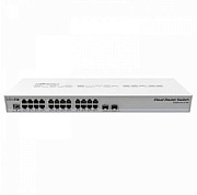 Коммутатор Mikrotik CRS326-24G-2S+RM, 24x 1000BASE-T, 2x SFP+, управляемый L3