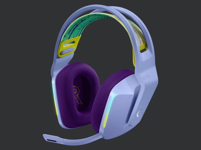logitech g733 lightspeed lilac 7.1 rgb 981 000890