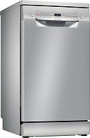 Машина посудомоечная отдельностоящая 45 см Bosch SPS2IKI04E (Serie2 / 9 комплектов / Home Connect / Таймер / DuoPower /AquaStop / Серая)