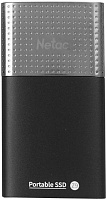 Накопитель SSD ext  2000Gb Netac Z9 Black USB 3.2 Type-C R550/W480 Mb/s NT01Z9-001T-32BK