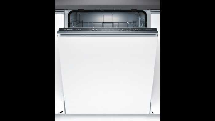 Машина посудомоечная встраиваемая 60 см Bosch SMV25AX00E (Serie2 / 12 комплектов / 2 полки / расход воды - 11,7 л / InfoLight / А+)