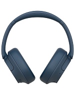 Беспроводные наушники Sony WH-CH720N, (Bluetooth 5.2, кабель 1.2 м, AAC, SBC), Синие