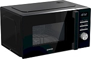 Микроволновая печь Gorenje MO20A4BH (Advanced / 20 л, 800 Вт, переключатели кнопки + поворотный механизм, гриль 1000 Вт, черный)