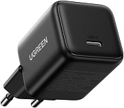 Сетевое зарядное устройство Ugreen X512, (Type-C/3A/20W/PD/QC), чёрный (55553)