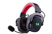 Игровая гарнитура ZEUS PRO RGB USB Redragon объемный звук 7.1, .(BT,2.4G)/проводной 2 м, черный Черный/Красный