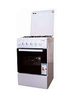 Плита комбинированная Snaige SNFGE-56SL (Серебряная / Духовка - 52 л / газ-контроль конфорок) Серебристый