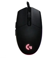 Проводная игровая мышь Logitech G102 LIGHTSYNC, (Проводная 2.1м/8000 dpi), Черная