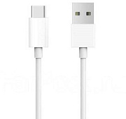 Кабель Xiaomi USB Type-C - USB, 3A, 1 метр, белый (BHR4422GL)