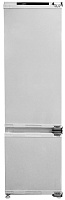 Холодильник встраиваемый Haier HRF305NFRU (Объем - 305 л / Высота - 193,7 см / Жесткое крепление фасада / А / Белый / Total No Frost) Белый