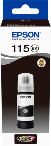 C13T07C14A Контейнер Epson с черными пигментными чернилами 115 для L8160/L8180