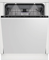 Машина посудомоечная встраиваемая 60 см Beko BDIN38530A (15 комплектов / 3 полки / расход воды - 9,5 л / Луч на полу / Внутренняя подсветка / А+++)