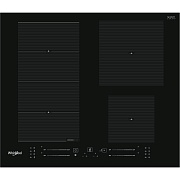 Поверхность индукционная Whirlpool WF S4160 BF (Чёрная стеклокерамика / 4 конфорки / FlexiSide / Chef Control / 7,2 кВтч) Чёрный