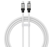 Кабель Baseus CoolPlay Series Type C - Lightning, 1 метр, белый Белый
