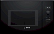 Микроволновая печь встраиваемая Bosch BEL554MB0 (Serie6 / черный / 25л / ширина - 59,4 см / 900Вт / Autopilot7 / Гриль - 1200 Вт)