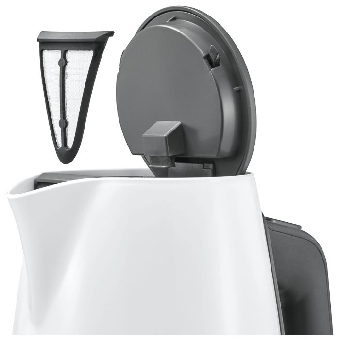 Чайник Bosch TWK6A011 (2400Вт / 1,7л / пластик / белый)